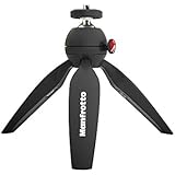 Manfrotto MTPIXI-B PIXI Mini Tripod, Black