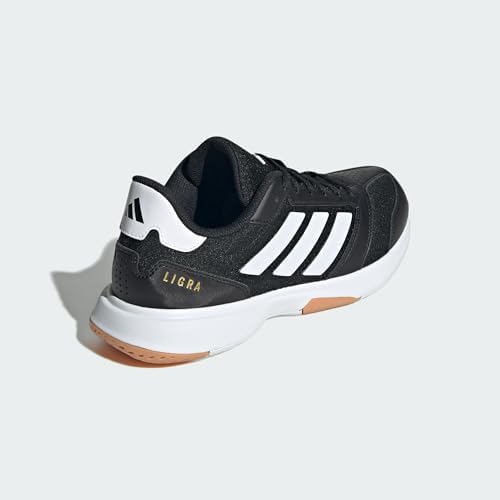 Hombre Ligra 8 Mens Indoor Shoes, Core Black/Cloud White/Cloud White, 44 EU