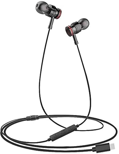 USB Type C Earphones Stereo in Ear Earbuds Headphones with