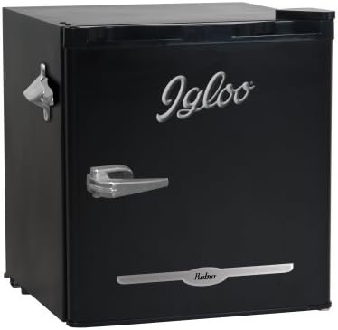Igloo 1.6 cu ft Retro Refrigerator with bottle opener