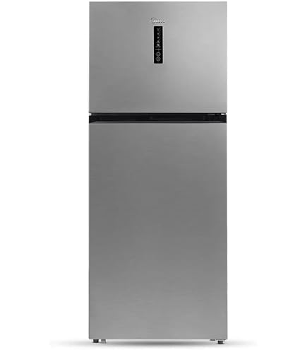 Geladeira Frost Free Duplex 463L Slim cor Inox Midea MD