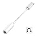 Analog to Analog Noice Reduction USB C to 3.5mm Headphone Adapter for Motorola Z/Samsung