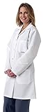 Medline Ladies Full Length Lab Coat, White, MDT13WHT1E
(size 1E)