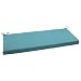 Pillow Perfect Indoor/Outdoor Forsyth Bench Cushion, Turquoise primary