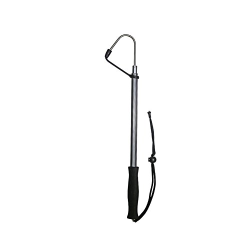 Sanlike Fishing Hook Retractable 39-90Cm Fishing Tool Aluminium Alloy Gaff Hook Spear Saltwater Offshore Ice Fishing