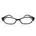 Hand Free Vision Full Frame Reading Glasses Eyeglasses Super Bright Dual LED Lighting + Batteries Travel Case (+2.00, Brown)