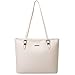 ECOSUSI Women's Top Handle Handbags Purse Tote Shoulder Bag, Beige