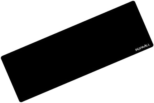 Huge Gaming Mouse Pad, Micool Non-slip Rubber Waterproof surface Silky Smooth Stitched Edges 35x12x0.12 Inches