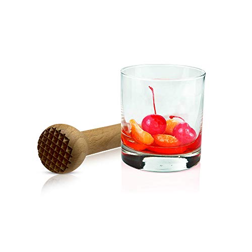 EFO Holzstößel für Cocktails - Robuster Holz-Eiszerkleinerer - Stilvoller Mojito Stößel Bar Werkzeug - Praktischer… – Bild 5