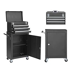 BIG RED ATBD134R-BLACK-3 Torin Rolling Garage