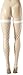 Leg Avenue Women's Fence Fishnet Thigh Highs