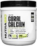 NutraBio 100% Pure Coral Calcium Powder - EcoPure - 500 Grams