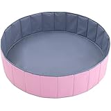 WWS Ball Pit for Kids / Baby Play Yard / Ball Pool / Baby Playpen / Fence for Baby, Folding Portable, No Need Inflate, More Than 12 Sq.ft Play Space, Two Color