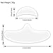 Pack of 5, Face Anti Wrinkle Pads Silicone for Wrinkles And Lines - 1x Forehead Wrinkle Patches, 2 x Eye Silicone Pad for Wrinkles, 2 x Silicone Wrinkle Smile Pads
