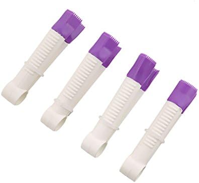 ShungHO 10Pcs/set Plastic Tweezers Cake Lace Clip Engraving Fondant Biscuit Cutter Mould