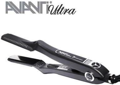 Avanti Nano-titanium Ceramic Silver Digital Flat Iron (1-3/8 Inch) - Avcroc by Avanti Ultra