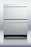 Summit SP5DS2DSSHH Built-in Drawer Refrigerator, Stainless Steel