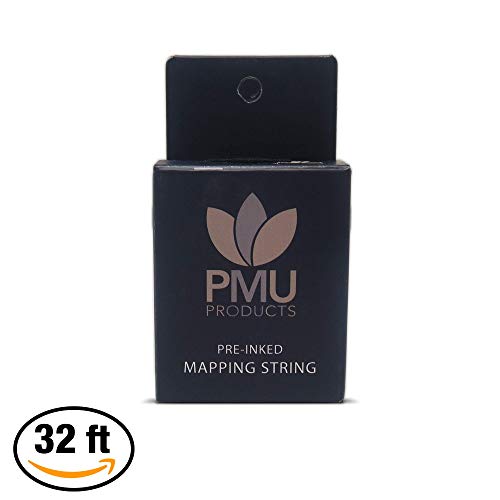 PMU THE ORIGINAL Pre-Inked Microblading String for Brow Mapping - Measuring Tool for Marking Symmetr - //medicalbooks.filipinodoctors.org