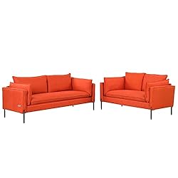 Merax 2 Pieces Living Room Sofa Set with