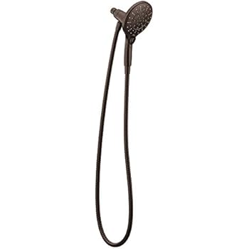 Moen 3662EPORB Engage Magnetix Six-Function 5.5-Inch Handheld Showerhead with Magnetic Docking System, Oil Rubbed Bronze