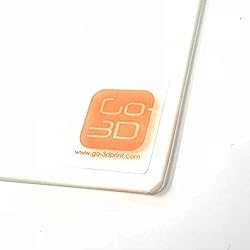 GO-3D Print 235mm x 235mm Borosilicate Glass Plate