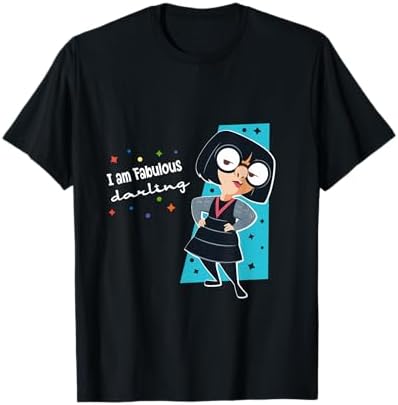 Amazon.com: Disney Pixar Incredibles Edna Tattoo Style Long Sleeve 
