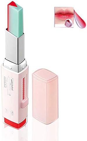 Fashion Korean Bite Lipstick V Cutting Two Tone Tint Silky Moisturzing Nourishing Lipsticks Balm Lip Cosmetic 7