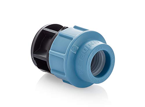 MDPE PE Wasserrohrstopper, Endstück, Kunststoff, Klemmverschraubung, 25 mm – Bild 3