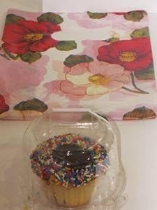 Clear Cupcake Muffin Single Individual Dome Container plastic Boxes