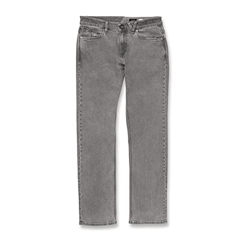 Volcom Men's Regular Solver Denim Jean, Old
