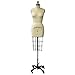 Adult Female Size 8 Half Body Professional Dress Form Pinnable Mannequin for Sewing with Right Arm #SIZE8