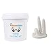 Houseables Hand Plaster Casting Kit, DIY Hands Sculpture, Large, Molding Crafts For Couples, Children, Babies, Family, Skin Safe Alginate Powder, Handprint Sculptures, Anniversary Gift, Baby Footprint