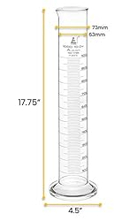 EISCO Graduated Cylinder, 1000ml - Class A