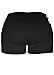 143Fashion Junior's Stretchy Shorts (Medium, Black/Zipper)