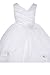 AMJ Dresses Inc Big-Girls' White Flower Girl Communion Dress Sz 8