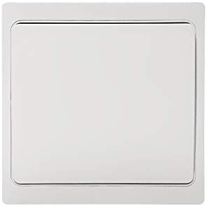 Wireless Lights Switch Kit No Wiring No Battery Quick Create or Relocate On/Off for Lights Lamps Fans Appliances Self-Powered Kinetic Remote Control Switch for House Lighting (One Gang Switch)