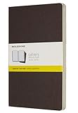 Moleskine Cahier Large Squared Coffee Brown (8055002855259) by