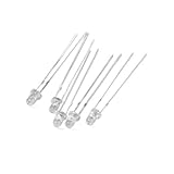 100Pcs New 3mm 2 Pins Super Bright LED Light Round Lamp Bulbs Mixed Five Colors