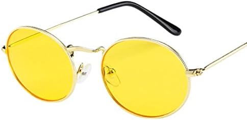 Kstare Colorful Transparent Round Super Retro Sunglasses - UV400