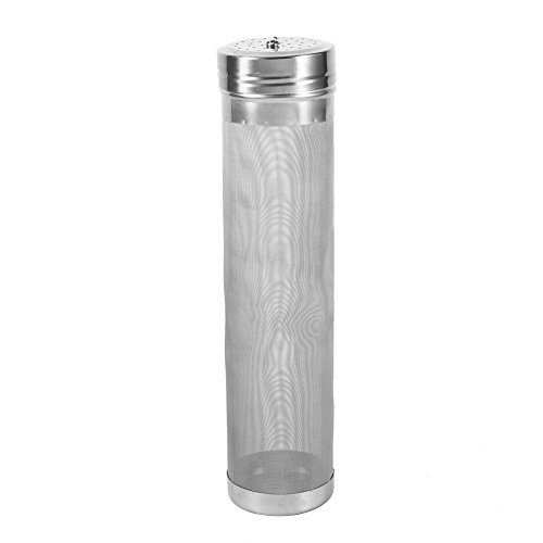 Stainless Steel Homebrew Beer Keg Dry Hoping Wine Hopper Filter Strainer Home Brew 300 Micron Filter Home Kitchen Coffee Bar Accessory
