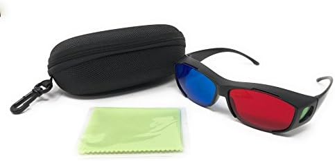 メガネの上からok 3dメガネ ハードケース レンズクリーナー付き 映画鑑賞 ゲーム等