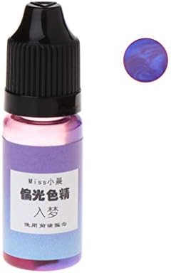 SLYlive Resin Pigment, Starry DIY Making Crafts UV Dye Jewelry Accessories - 24 Shiny Color s (# N)