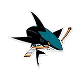 San Jose Sharks NHL car bumper sticker decal (5