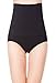 Womens High Waist C-Section Recovery Slimming Underwear Tummy Control Panties; Black; Small