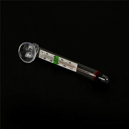 Temperature Gauges - Aquarium Thermometer Glass Tube Fish Tank Suction Cup Water Temperature Measuring - Fridge Pools Trucks Pits Smokers Barometer Indoor Temperature Barbecue Motorcycles Gau - Thumbnail 2