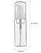 24 PCS Clear Empty Pump Foam Foaming Bottle Suds Travel Size Dispenser Wholesale