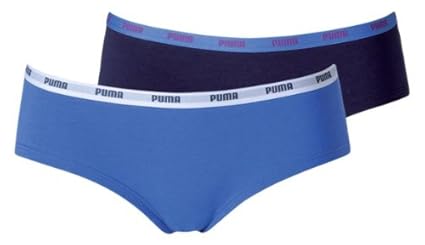 Puma Damen Unterhose Hipster Basic 2P