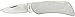 Case WR XX Pocket Knife Brushed Stainless Lockback Item #7205 - (M1310L SS) - Length Closed: 2 1/2 Inches