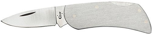 image for Case 7205 Executive Lockback Brush Stainless Stl M1310L SS, Chrome XS,