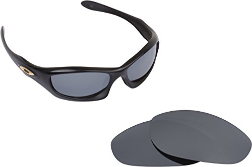 New SEEK OPTICS Replacement Lenses Oakley MONSTER DOG - Black